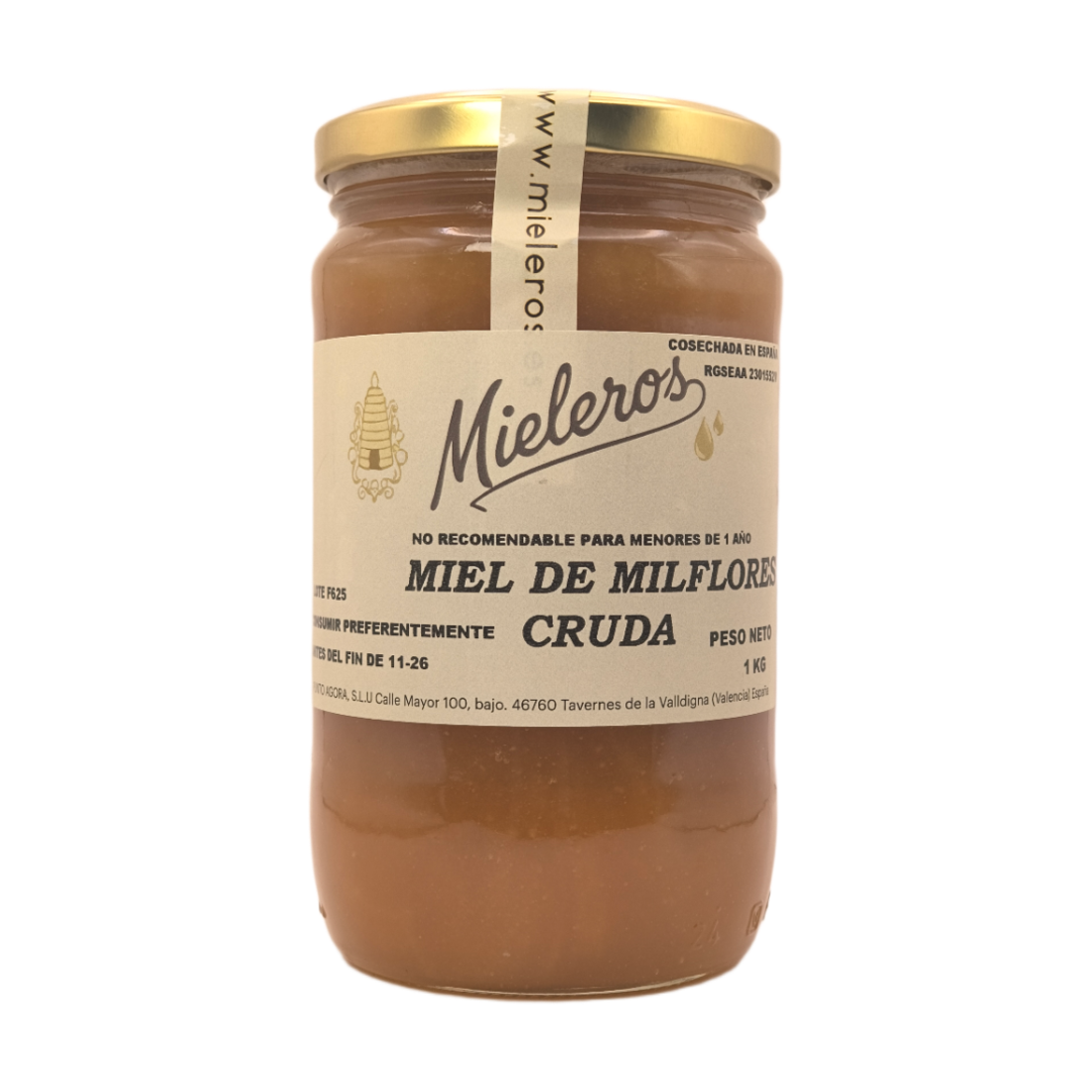 MIEL CRUDA MIELEROS DE MILFLORES