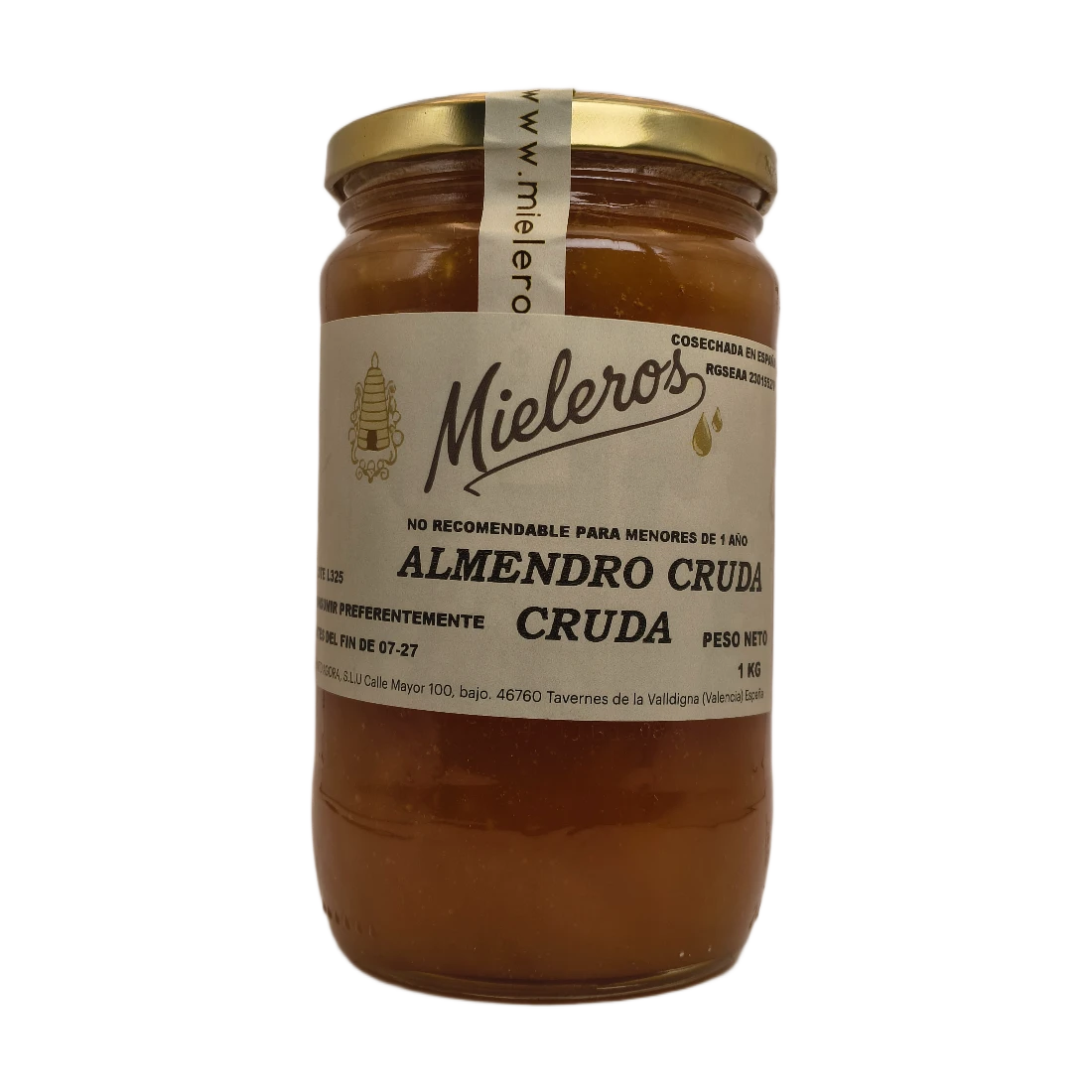 MIEL CRUDA MIELEROS DE ALMENDRO