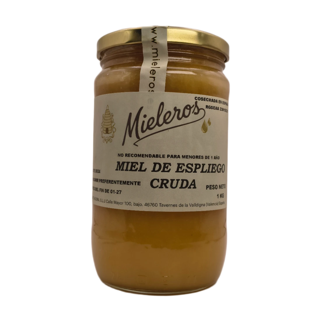 MIEL CRUDA MIELEROS DE ESPLIEGO