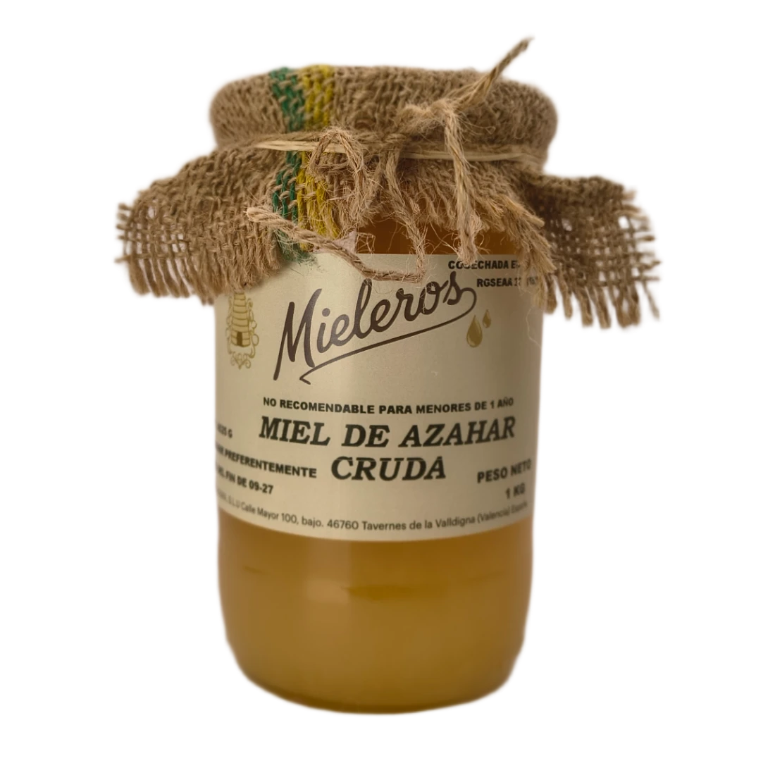 MIEL CRUDA MIELEROS DE AZAHAR - SERIE SUMMUM