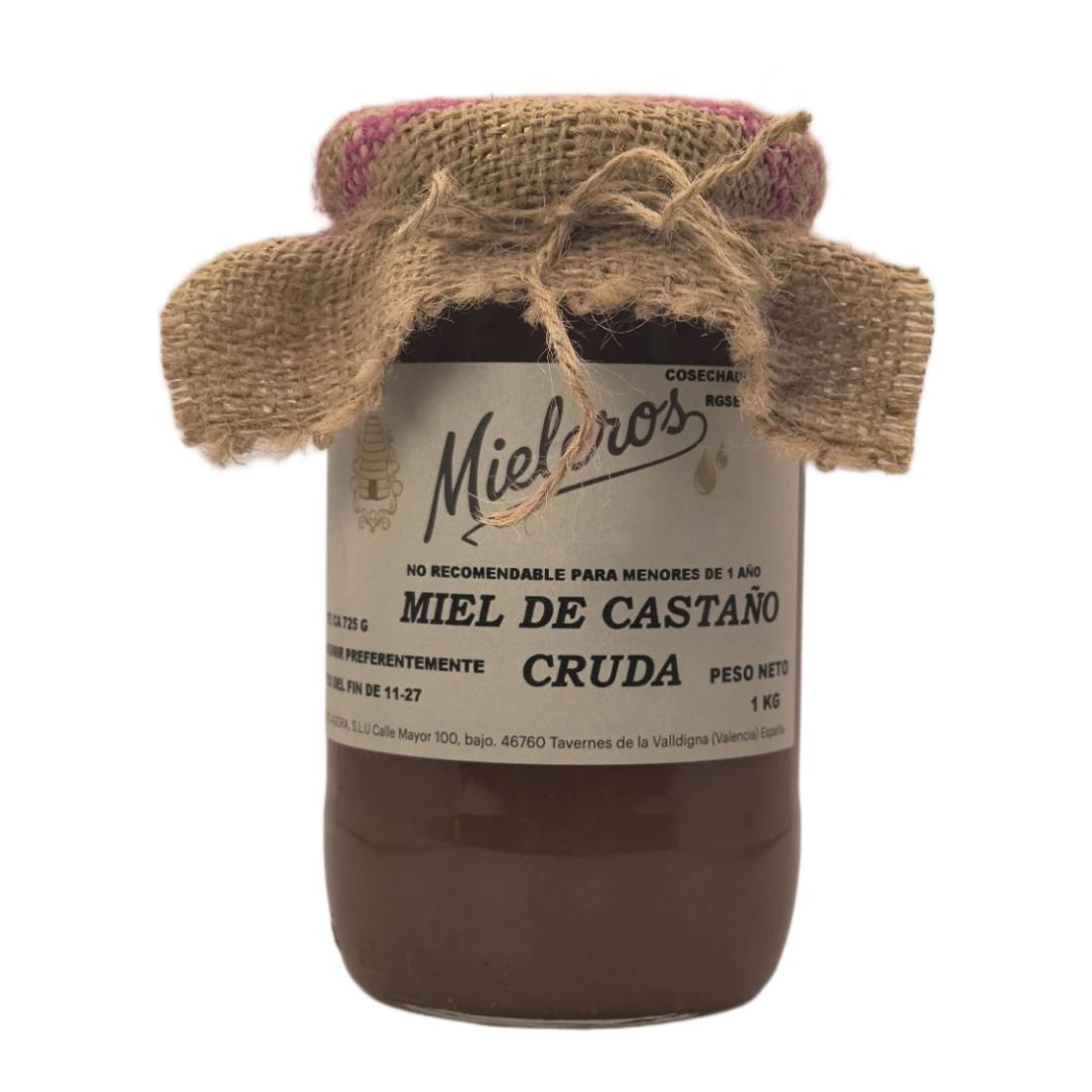 MIEL CRUDA MIELEROS DE CASTAÑO - SERIE SUMMUM