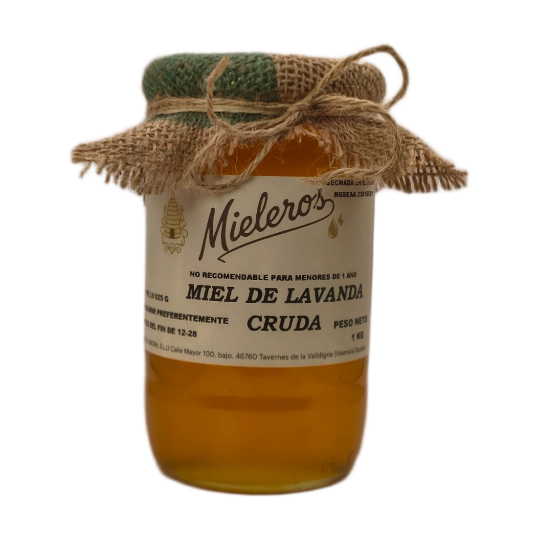 MIEL CRUDA MIELEROS DE LAVANDA - SERIE SUMMUM