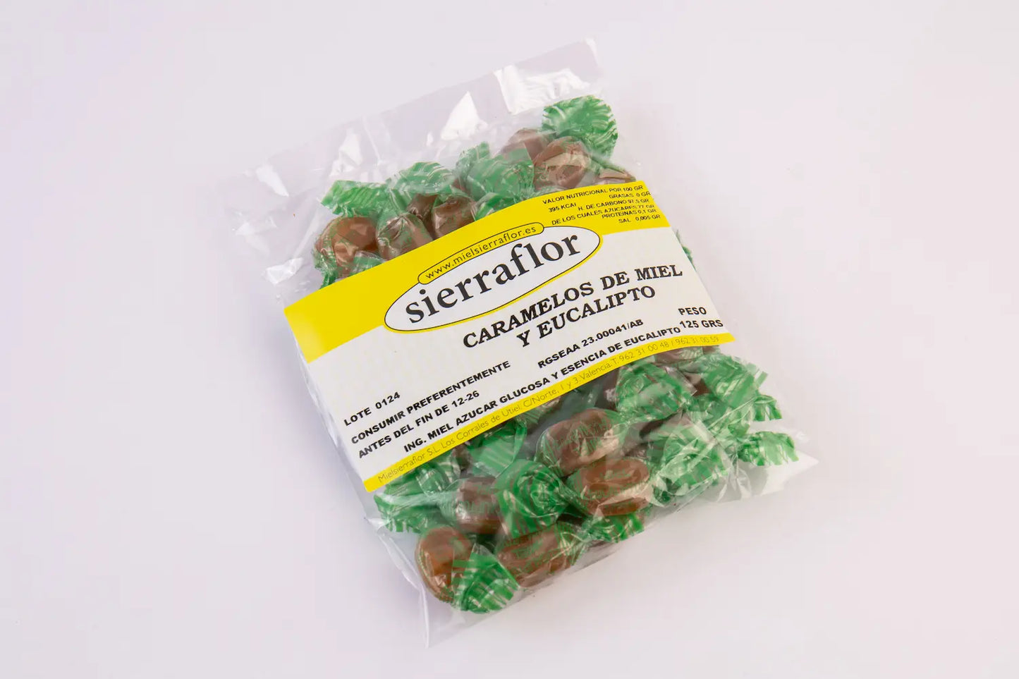 CARAMELOS CON MIEL Y EUCALIPTO