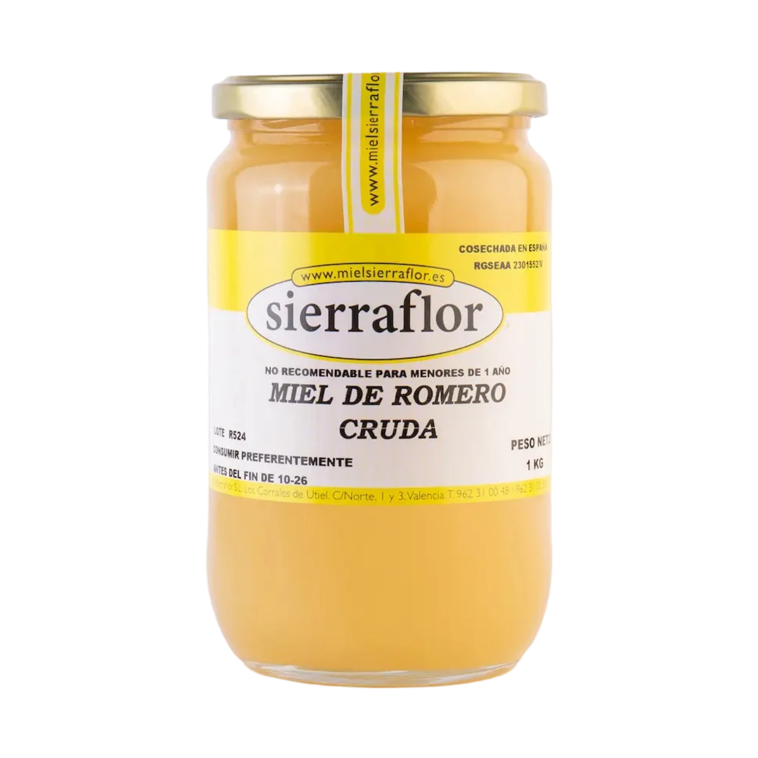 MIEL DE ROMERO CRISTALIZADA