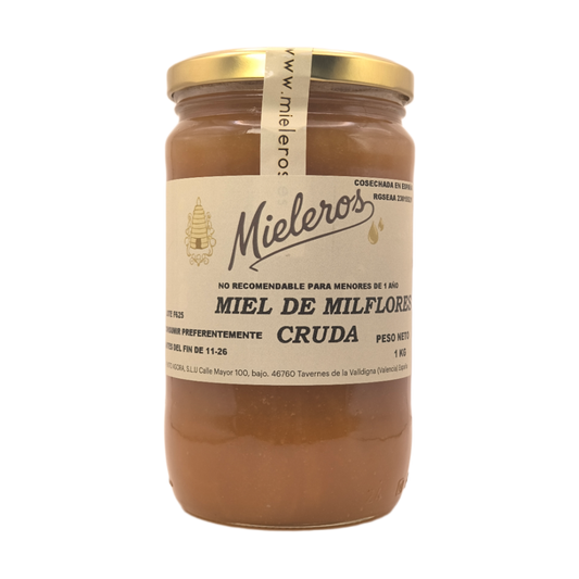 MIEL CRUDA MIELEROS DE MILFLORES