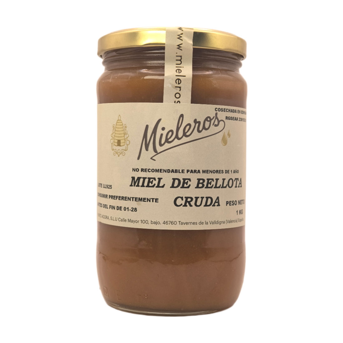 MIEL CRUDA MIELEROS DE BELLOTA