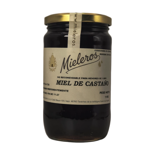MIEL CRUDA MIELEROS DE CASTAÑO
