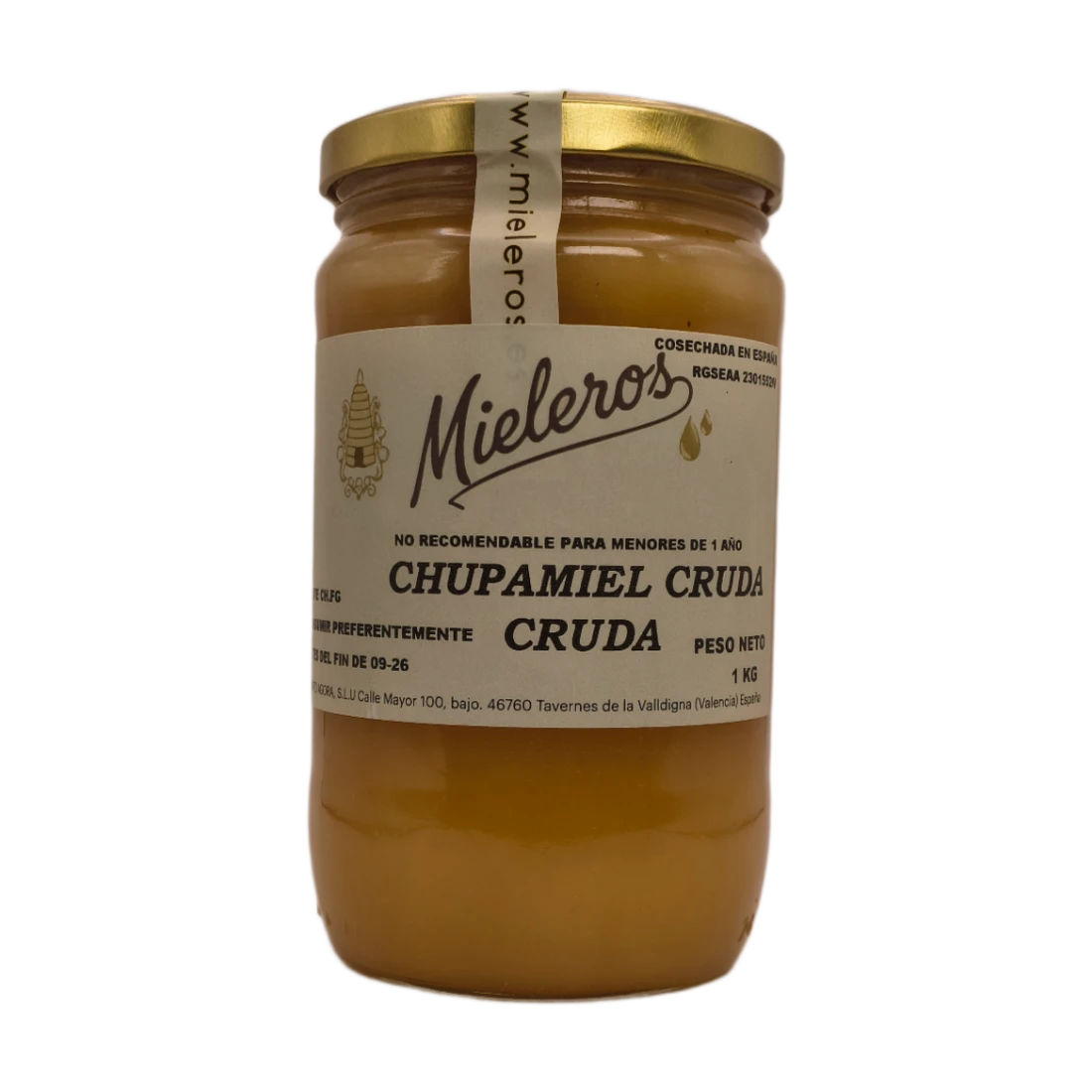 MIEL CRUDA MIELEROS DE CHUPAMIELES