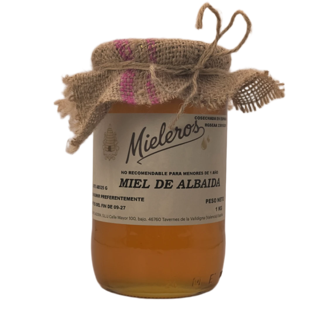 MIEL CRUDA MIELEROS DE ALBAIDA - SERIE SUMMUM