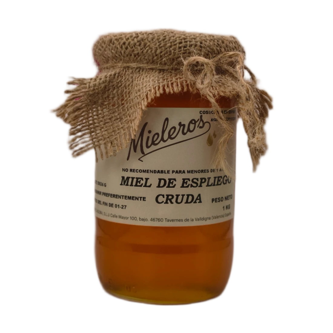 MIEL CRUDA MIELEROS DE ESPLIEGO - SERIE SUMMUM