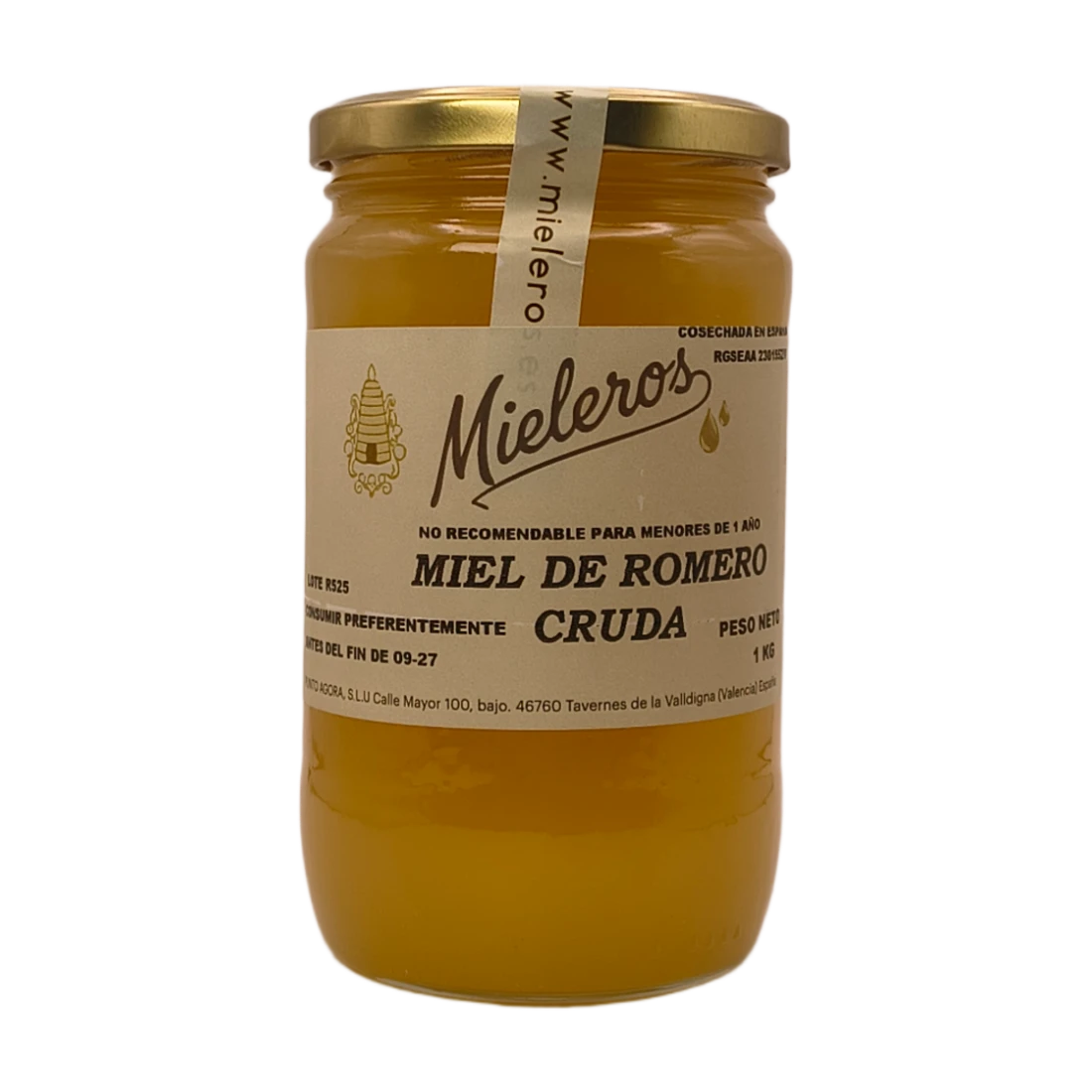 MIEL CRUDA MIELEROS DE ROMERO