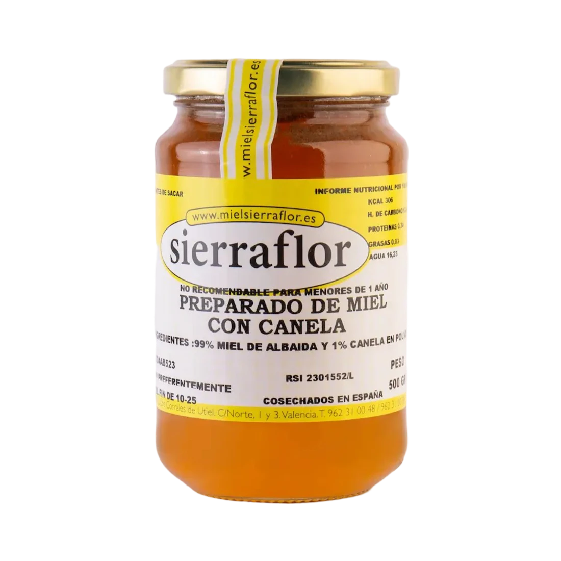 PREPARADO DE MIEL CON CANELA