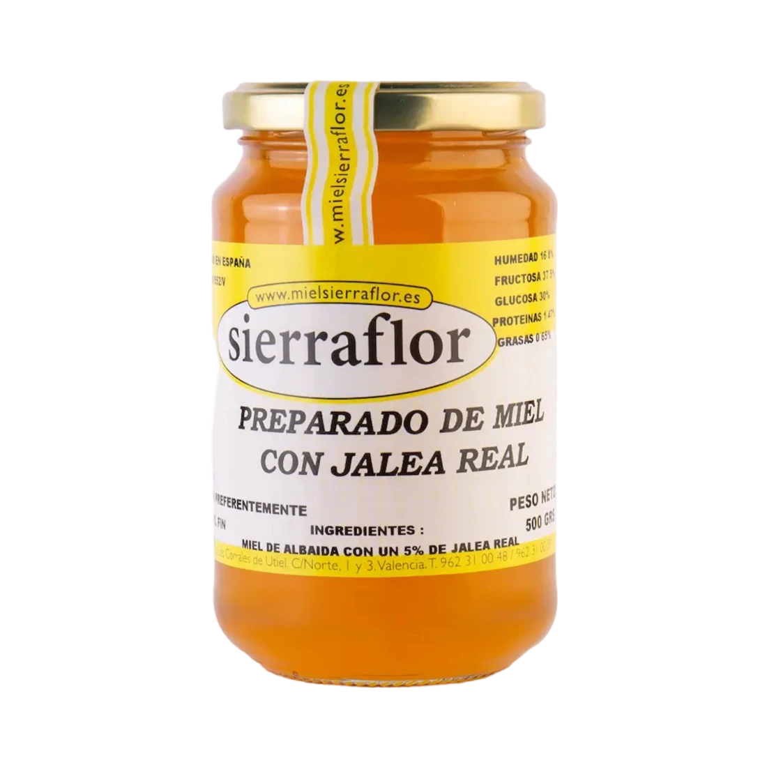 PREPARADO DE MIEL CON JALEA REAL