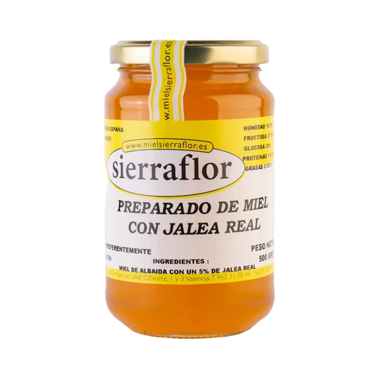 PREPARADO DE MIEL CON JALEA REAL
