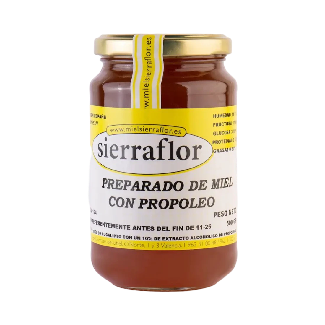 PREPARADO DE MIEL CON PROPOLEO