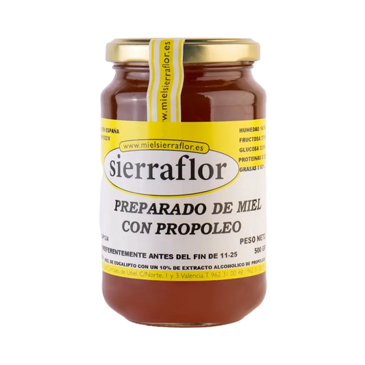 PREPARADO DE MIEL CON PROPOLEO